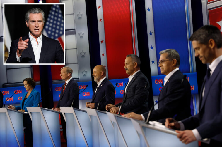 candidates-for-governor-asked-to-use-one-word-to-describe-gavin-newsom’s-performance
