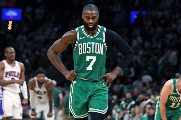 jaylen-brown-fined-$50k-for-referee-‘agenda’-rant-after-game-7-loss