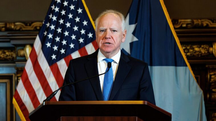 walz-hit-with-local-revolt-from-minnesota-mayor-refusing-‘ugly’-new-flag:-‘people’s-decision’