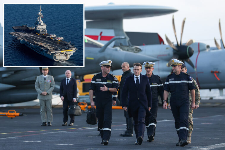 france-deploys-its-sole-aircraft-carrier-toward-strait-of-hormuz