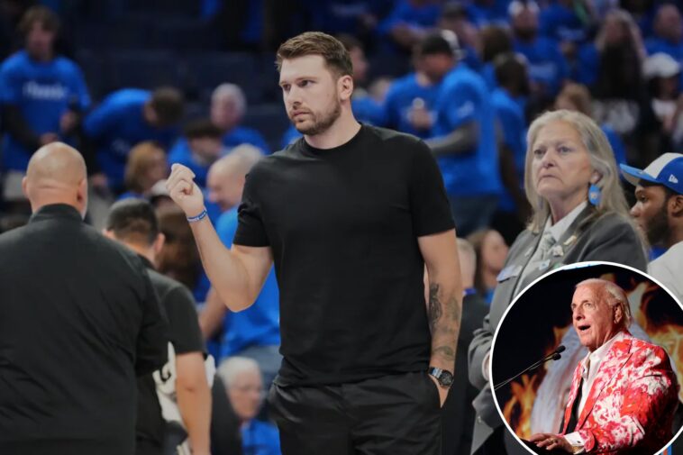ric-flair-rips-luka-doncic,-calls-for-lakers-to-trade-injured-star