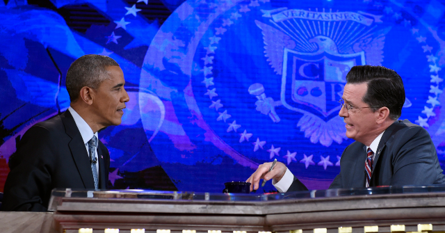 nolte:-obama-encourages-stephen-colbert-to-run-for-president