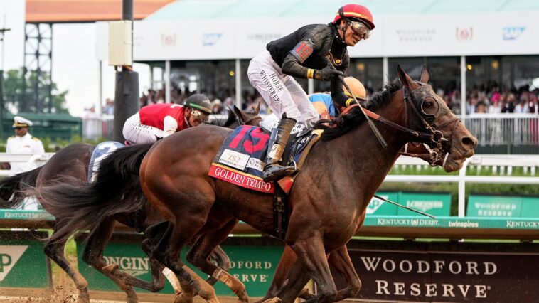 golden-tempo-to-skip-preakness-stakes,-ending-triple-crown-bid-as-trainer-cites-long-term-health