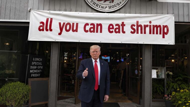 ‘a-civilization-will-die-tonight,’-says-donald-trump-as-he-enters-all-you-can-eat-shrimp-buffet