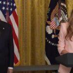first-lady-melania-stuns-in-pastel-pink-as-she-honors-military-mothers-at-the-white-house-(video)