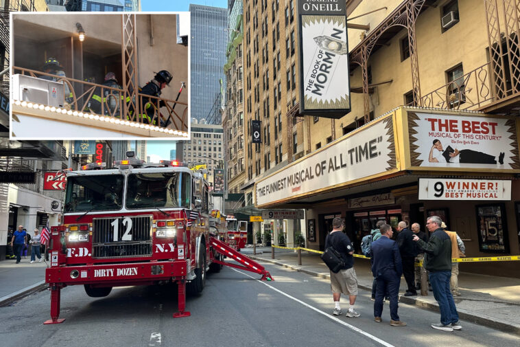 electrical-fire-will-keep-broadway-theater-that-hosts-‘the-book-of-mormon’-closed-through-may-17