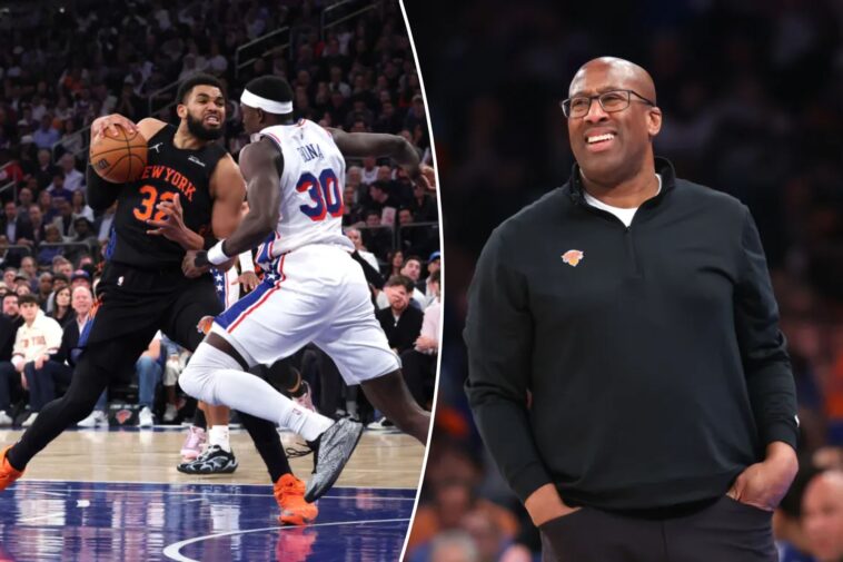 mike-brown-questions-game-2-officiating-as-knicks-get-into-foul-trouble-again:-‘not-sure-what’s-a-bump’
