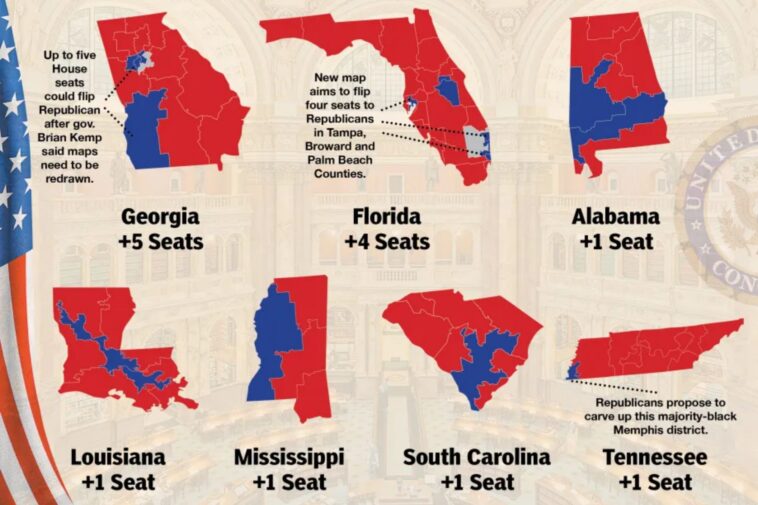 as-furious-redistricting-battles-continue,-we-reveal-republican-plan-to-add-14-seats-following-last-week’s-supreme-court-ruling