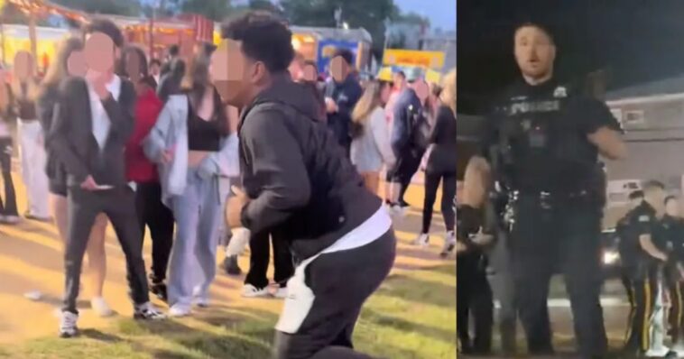 mob-of-‘unsupervised-juveniles’-overrun-nj-carnival,-spark-multiple-fights,-curse-out-cops-and-force-officials-to-cancel-beloved-annual-fundraising-event-(videos)