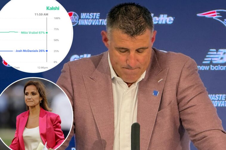 mike-vrabel’s-odds-to-stay-patriots-coach-nosedive-with-latest-dianna-russini-twist