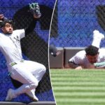 yankees’-jasson-dominguez-in-concussion-protocol-after-crashing-into-wall-making-leaping-catch