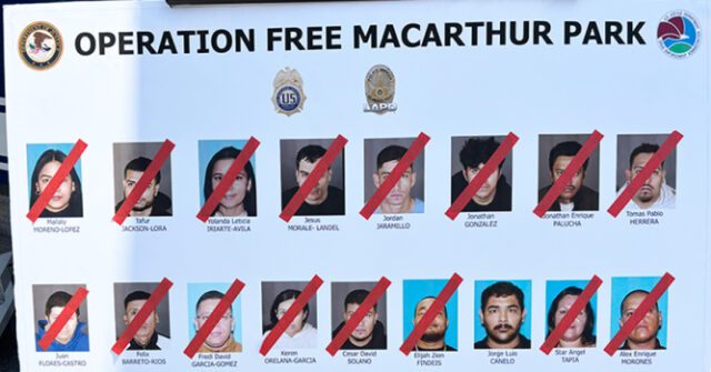 raid-at-open-air-drug-market-in-la.’s-macarthur-park-results-in-18-arrests-on-federal-charges-and-seizure-of-massive-stockpile-of-fentanyl