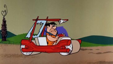life-hack:-to-save-money-on-gas,-buy-a-car-with-two-steamroller-wheels-made-out-of-stone-and-push-it-with-your-feet