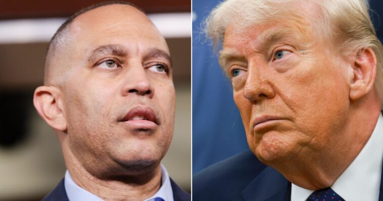 trump-links-hakeem-jeffries-to-whca-assassination-attempt,-demands-criminal-charges