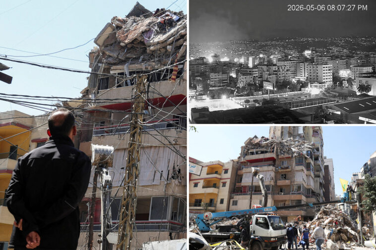 israel-says-it-killed-hezbollah-commander-in-first-strike-on-beirut-since-cease-fire
