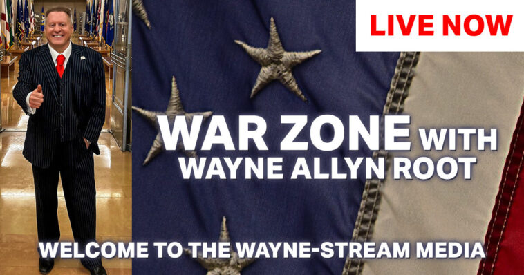 watch-live:-the-war-zone-podcast-with-wayne-allyn-root-presented-by-the-gateway-pundit-deep-state-leaks-cia-iran-war-dossier-to-wapo-and-more!