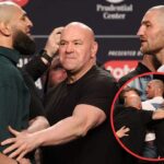 khamzat-chimaev-launches-kick-at-sean-strickland,-sparking-massive-melee-at-ufc-328-press-conference