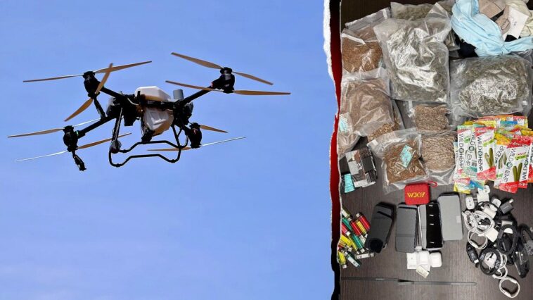 two-georgia-teens-allegedly-used-drone-to-drop-drugs,-phones-and-blades-at-prison,-face-charges
