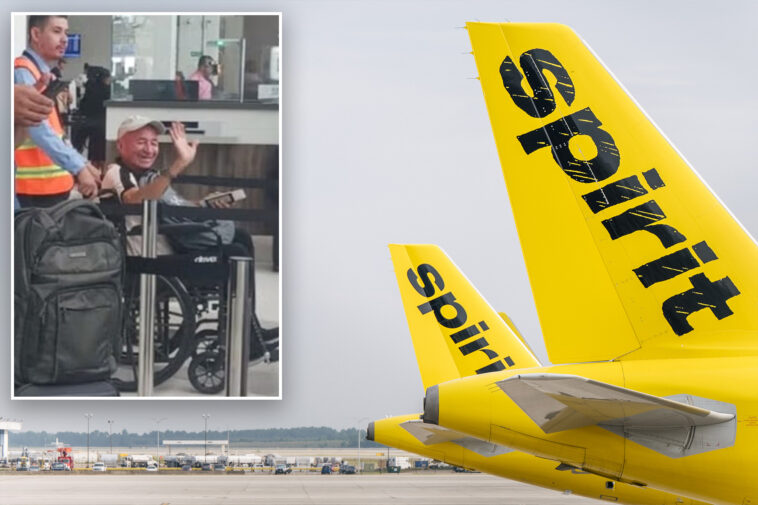 spirit-airlines-accused-of-failing-to-assist-elderly-dementia-patient-who-wandered-out-of-airport,-was-killed-by-car:-lawsuit