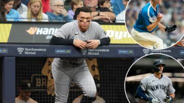 brewers-phenom-jacob-misiorowski-overpowers-yankees’-red-hot-offense-to-ruin-spencer-jones’-debut