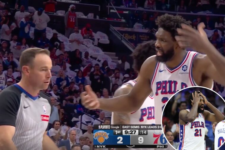joel-embiid-alleges-referee-bias-in-game-3-with-76ers’-hopes-fading-fast:-‘i-guess-it’s-good-when-new-york-wins’