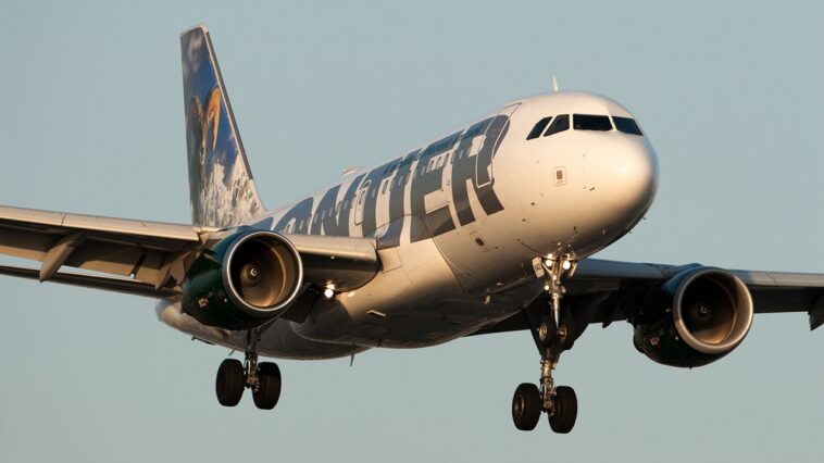 frontier-jet-strikes,-kills-person-on-denver-airport-runway-during-takeoff-after-security-breach