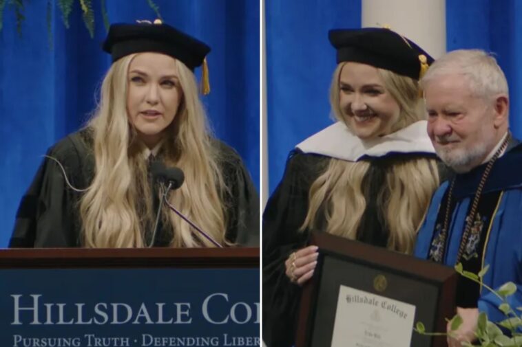 erika-kirk-urges-graduates-to-follow-in-her-husband’s-footsteps:-‘defend-liberty’
