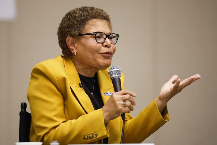karen-bass-called-out-for-stunning-mayoral-debate-decision