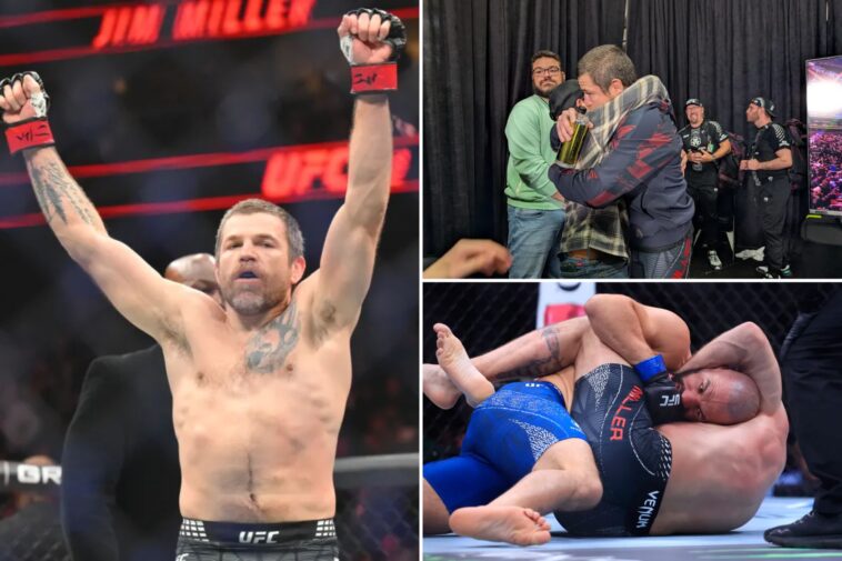new-jersey’s-jim-miller-wins-ufc-328-hudson-river-battle-following-son’s-‘really-difficult’-cancer-battle