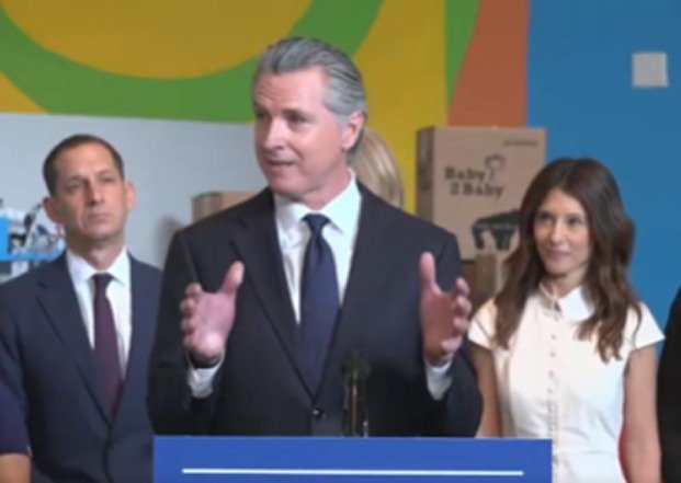 gavin-newsom-launches-‘free-diapers’-program-that-has-a-curious-connection-to-his-wife’s-pet-project-(video)