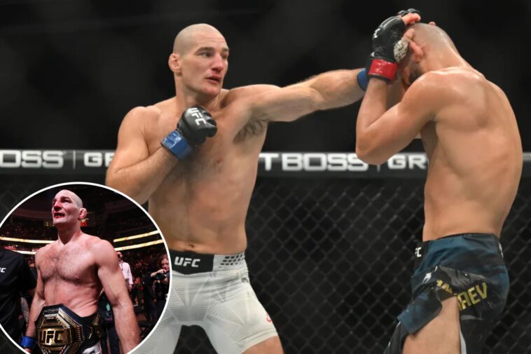 ufc-328:-sean-strickland-captures-middleweight-title-with-split-decision-win-over-khamzat-chimaev