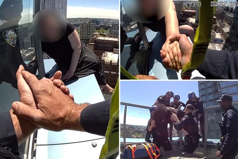 nail-biting-footage-shows-nypd-officers’-rescue-sobbing-woman-dangling-off-ledge-of-skyscraper