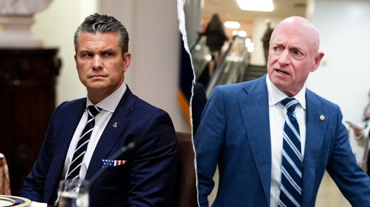 hegseth-says-pentagon-will-review-mark-kelly’s-public-statements-about-classified-briefing-amid-ongoing-feud