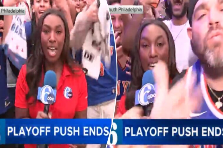 philly-reporter-swarmed-by-knicks-fans-as-76ers-faithful-lament-sweep:-‘let-kyle-lowry-coach’