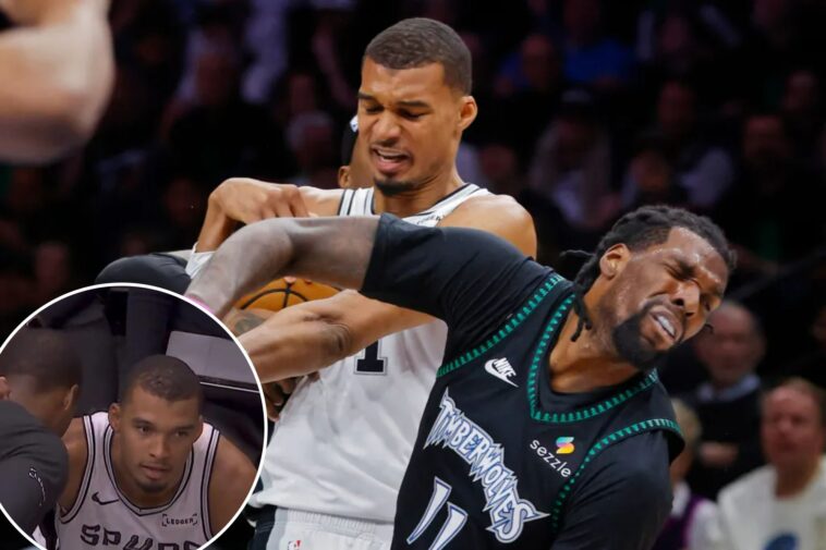 victor-wembanyama-had-to-ask-spurs-teammate-what-a-flagrant-2-foul-means-before-ejection