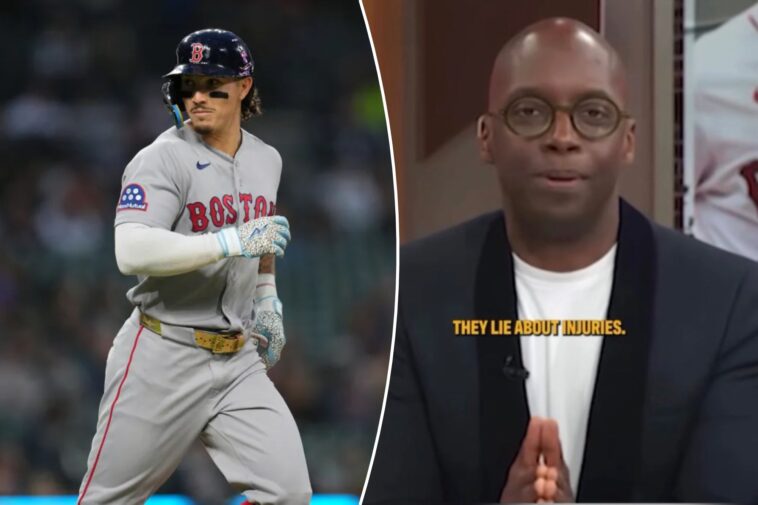 red-sox-star-jarren-duran-deletes-instagram-after-lying-feud-with-nbc-sports-analyst