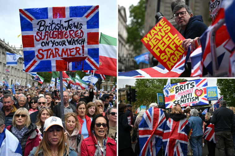 thousands-demand-action-against-antisemitism-in-london-as-attacks-on-jews-surge-in-the-uk
