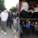 at-least-3-arrested-after-anti-israel-mob-clashes-with-counter-protesters-near-nyc-synagogue