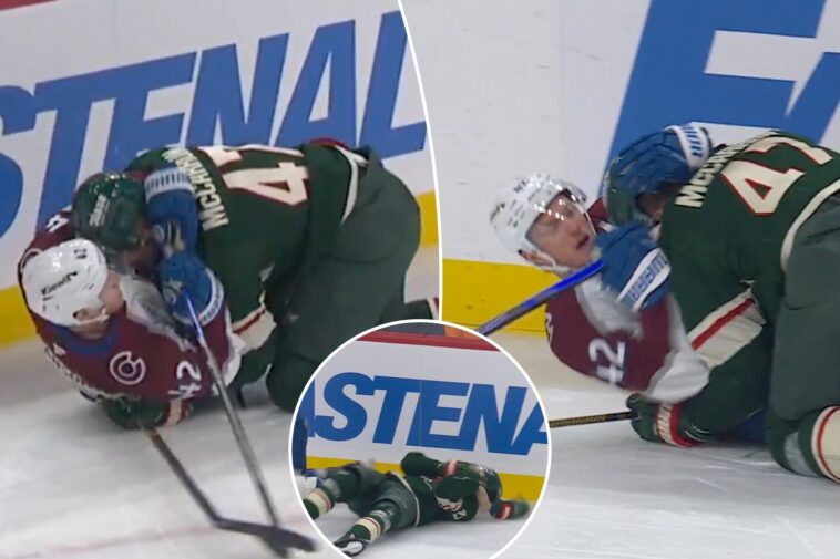 michael-mccarron-rips-‘dirty’-josh-manson-for-butt-end-to-face-as-tensions-flare-in-wild-avalanche-series