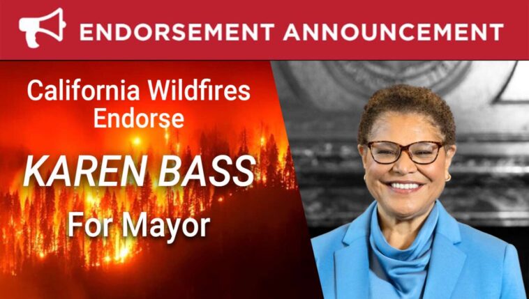 karen-bass-endorsed-by-california-wildfires