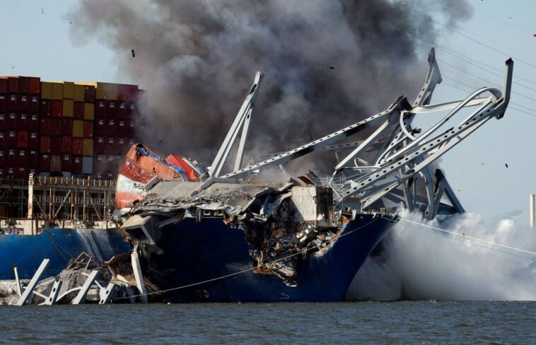 trump-doj-charges-foreign-shipping-firm,-engineer-in-deadly-bridge-collapse