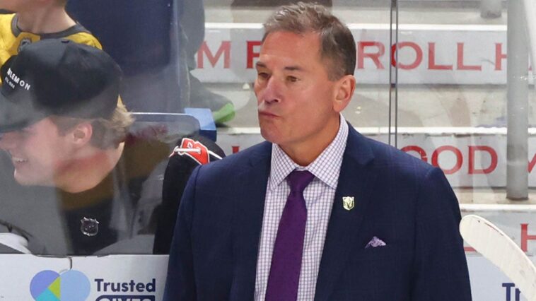 golden-knights-reportedly-block-oilers-from-interviewing-their-former-head-coach-bruce-cassidy