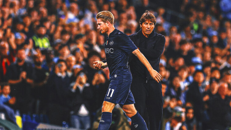napoli’s-kevin-de-bruyne-suffers-split-cheekbone,-antonio-conte-confirms