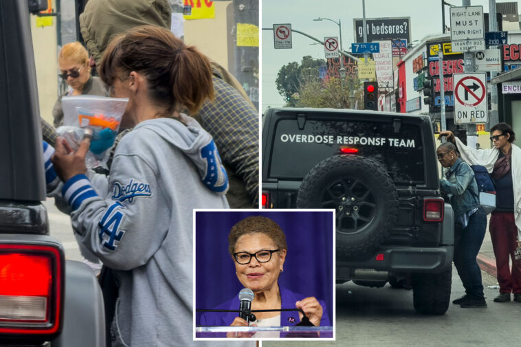 karen-bass-says-no-to-needles-as-syringe-handouts-continue-in-drug-ravaged-macarthur-park