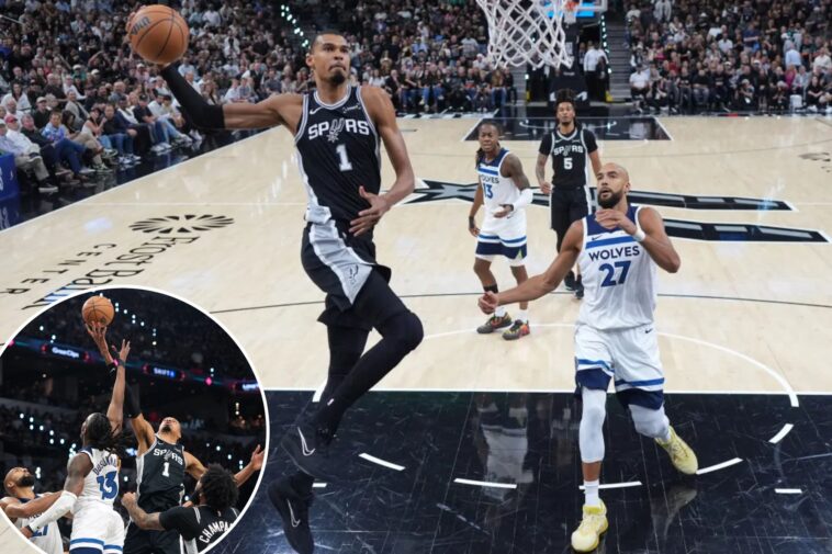 victor-wembanyama-rebounds-from-ejection-to-propel-spurs-to-game-5-blowout-of-timberwolves