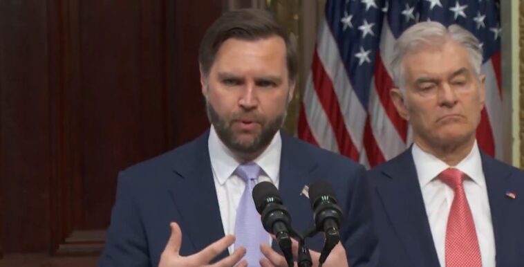 vance-announces-federal-government-is-deferring-$1.3-billion-dollars-in-medicaid-reimbursements-to-california,-suspends-800-hospices-(video)