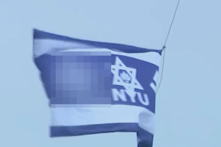 swastika-flag-raised-above-nyu-building-named-after-billionaire-jewish-causes-donor-during-graduation-week