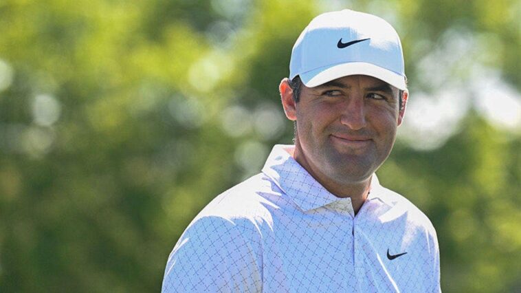 scottie-scheffler’s-shoes-at-pga-championship-pay-tribute-to-one-of-the-wildest-stories-in-golf-history