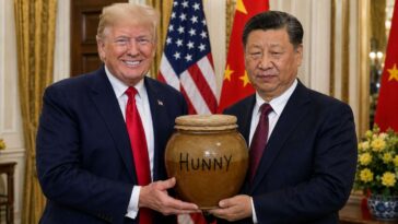 faux-pas:-trump-gifts-president-xi-with-pot-of-honey-from-white-house-beehive