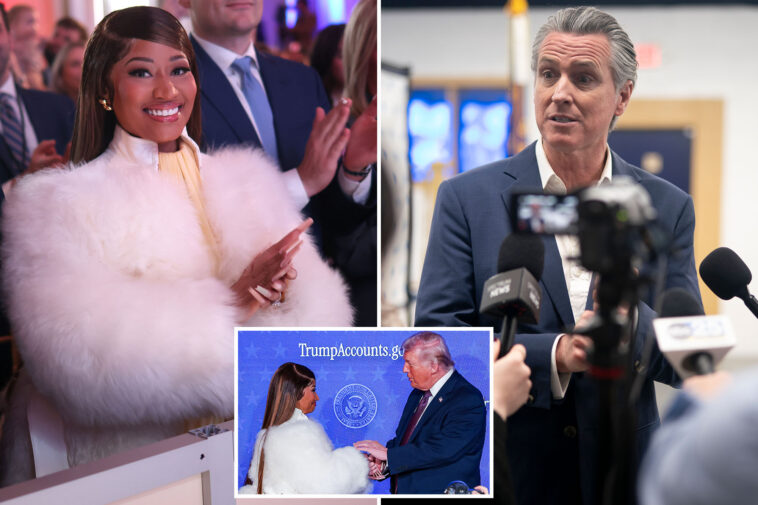 nicki-minaj-credits-gavin-newsom-for-tilting-her-toward-trump-after-gov.-‘completely-ignored-me’